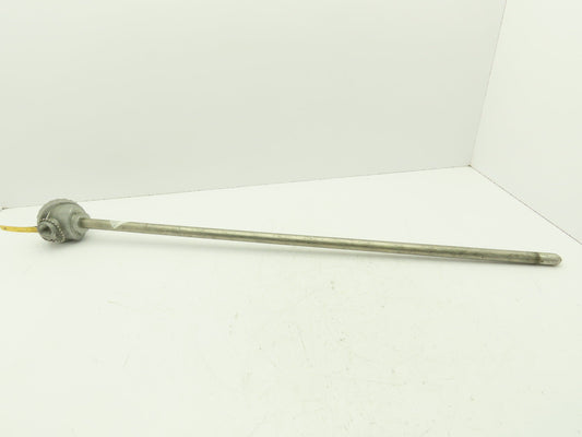 FCX K8C-41-50-36-31L Base Metal Tube Thermocouple 1/2" NPT Type K 36" Probe