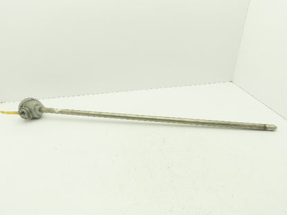 FCX K8C-41-50-36-31L Base Metal Tube Thermocouple 1/2" NPT Type K 36" Probe