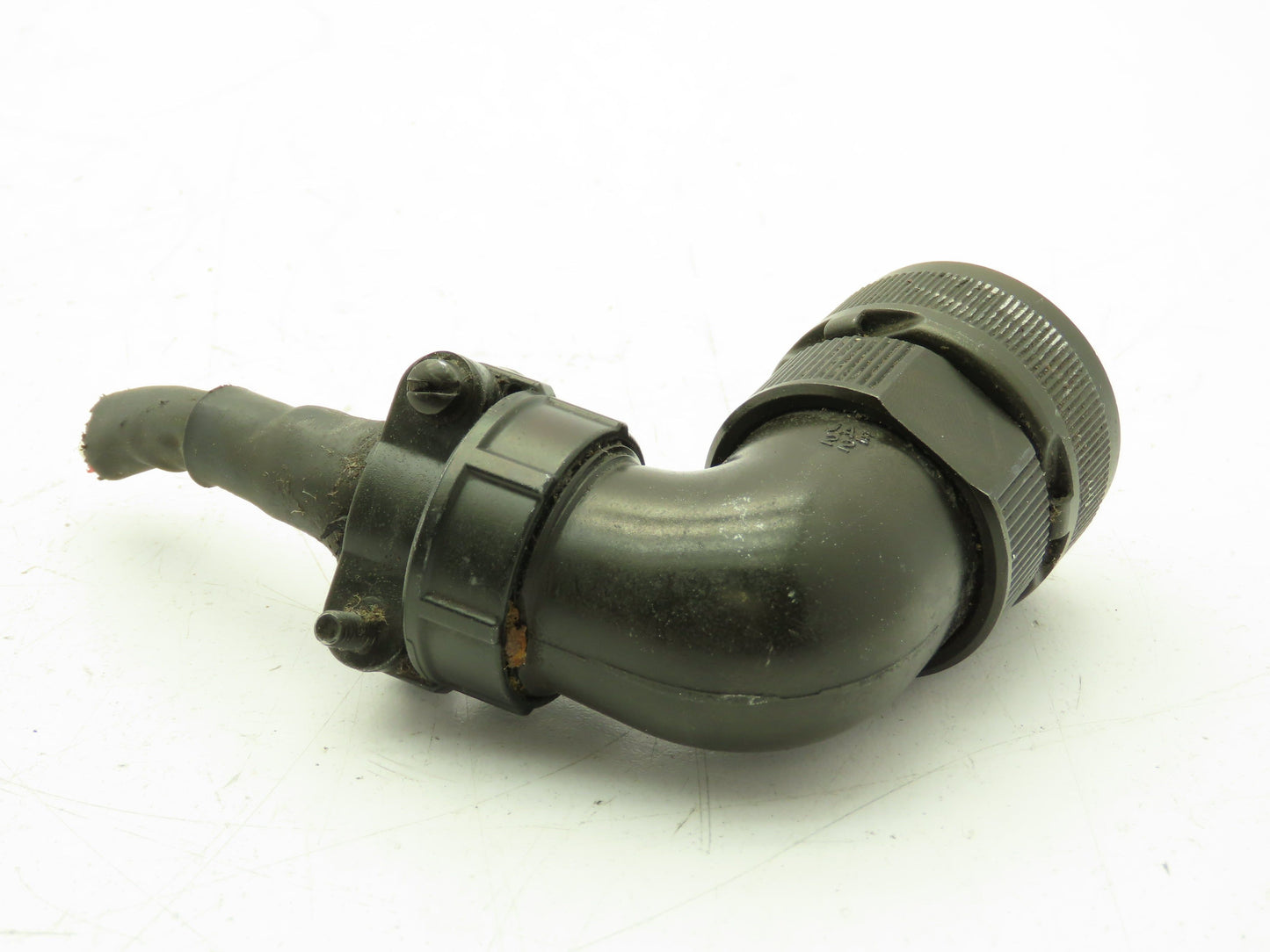 JAE 22-22SE Fanuc Servo Motor Plug 4 Pin Connector Assembly Right Angle