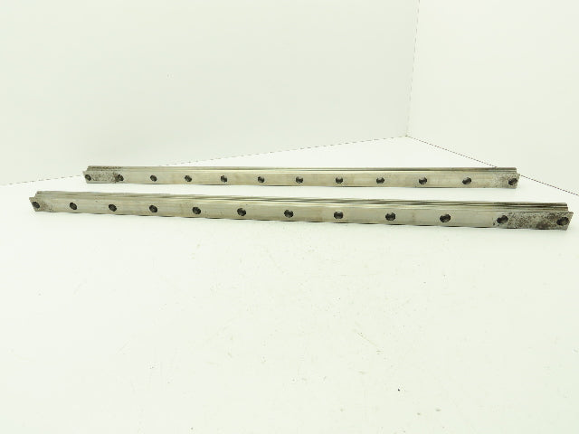Linear Bearing Guide Rail 28mm x 900mm 35.4"  Lot of 2