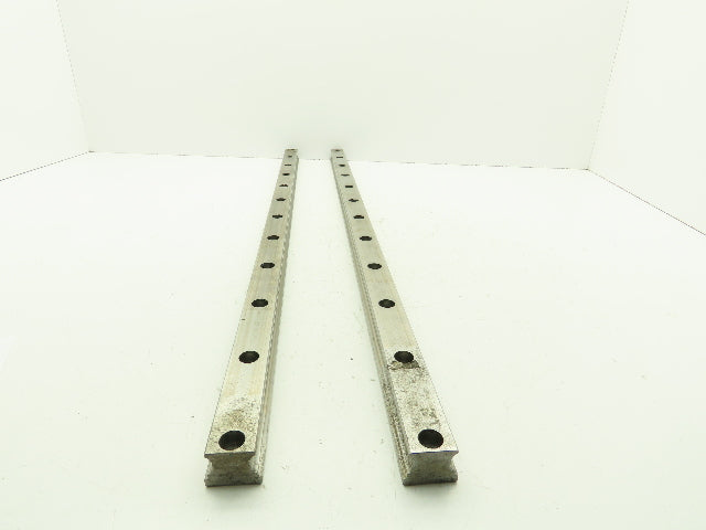 Linear Bearing Guide Rail 28mm x 900mm 35.4"  Lot of 2