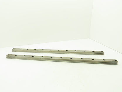 Linear Bearing Guide Rail 28mm x 900mm 35.4"  Lot of 2