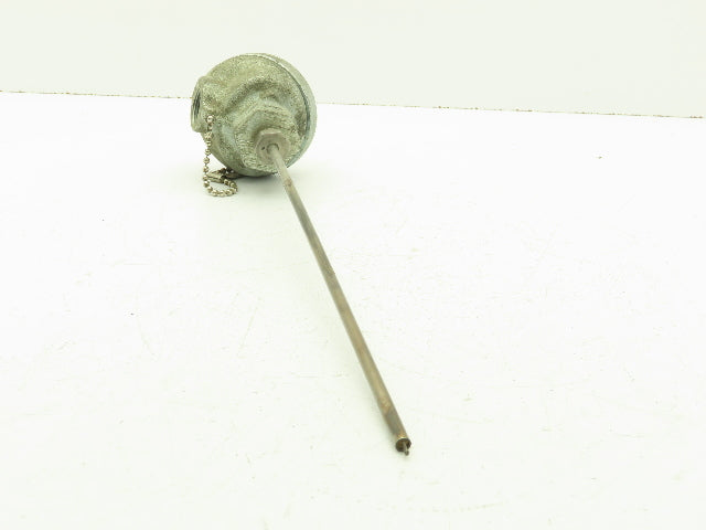Watlow Gordon ARJAX0F134EK000 Thermocouple Sensor 14" Probe 1/2" NPT