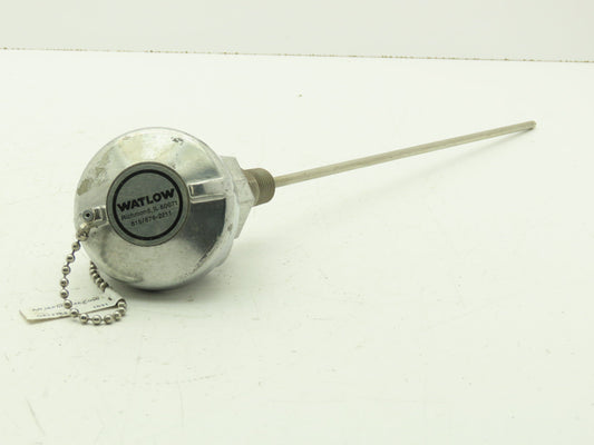 Watlow ARJEF0F134EK000 Thermocouple Sensor 14" Probe 1/2" NPT