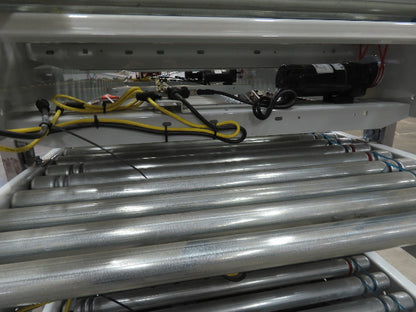 Roach 36"x 40' Modular Powered Roller Conveyor 130VDC O-Ring Belt Drive