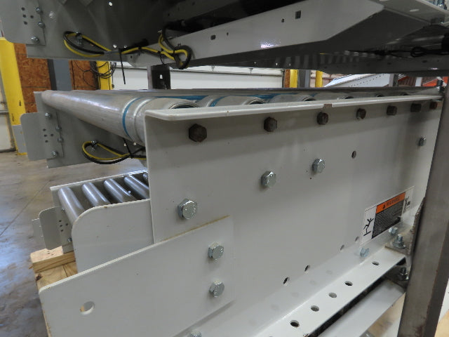 Roach 36"x 40' Modular Powered Roller Conveyor 130VDC O-Ring Belt Drive