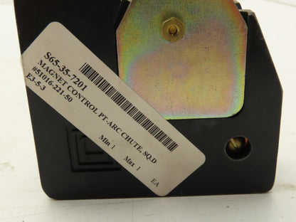 Square D 51016-221-50 Hubbell Line Arc Single Pole Contactor Arc Shield Chute