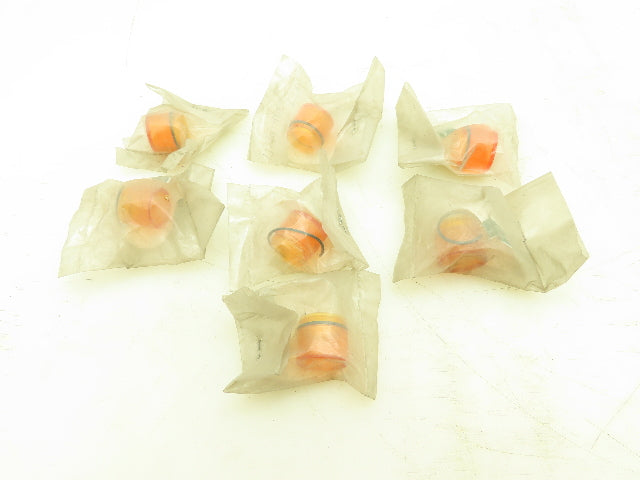 Homewood Products OT3P4 Push To Test Lens Amber Lot Of 7