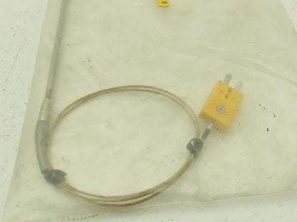 McMaster Carr K48G-018-00-15-11036-4Z Stainless Thermocouple Probe 18"
