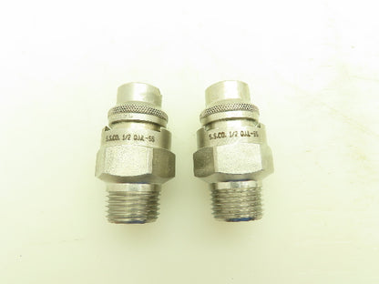 Spraying Systems 1/2QJJL-SS QLU-SS40150 Quickjet Stainless Spray Nozzle Lot of 2