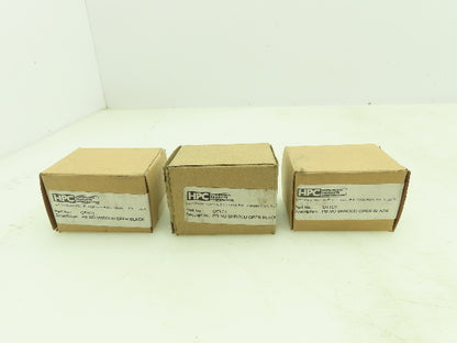 Homewood Products OT1C1 Pushbutton Operator No Shroud 30MM Black Lot Of 3
