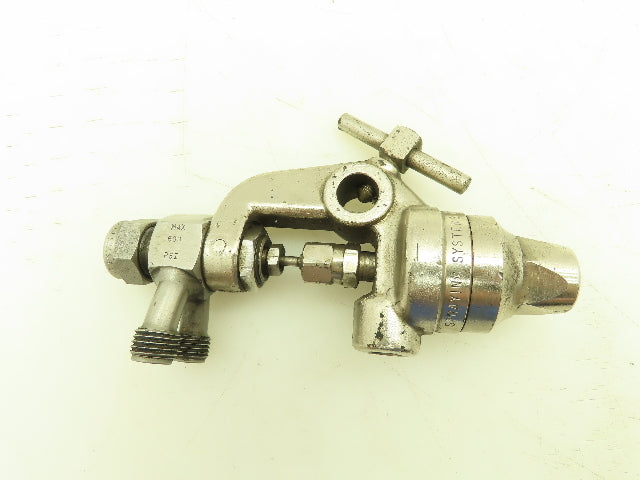 Spraying Systems 22AUH AutoJet Spray Nozzle Mixing Head SS Stainless