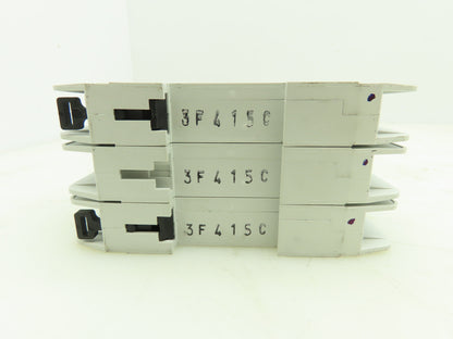 Eaton WMZT3C15 Circuit Breaker 15A 277/480V 3 Pole DIN Rail 3Ph