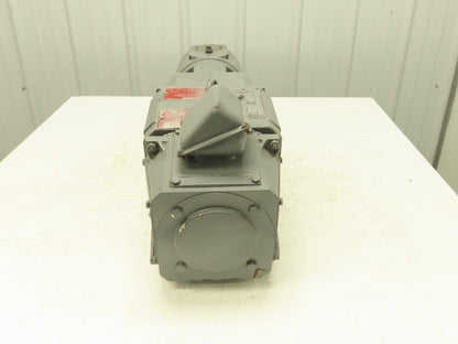 Reliance DC0189ATY DC Gearmotor 2Hp 180VDC 6:1 Reducer 282 RPM Parallel Shaft