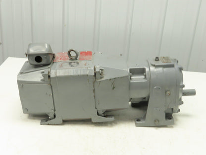 Reliance DC0189ATY DC Gearmotor 2Hp 180VDC 6:1 Reducer 282 RPM Parallel Shaft