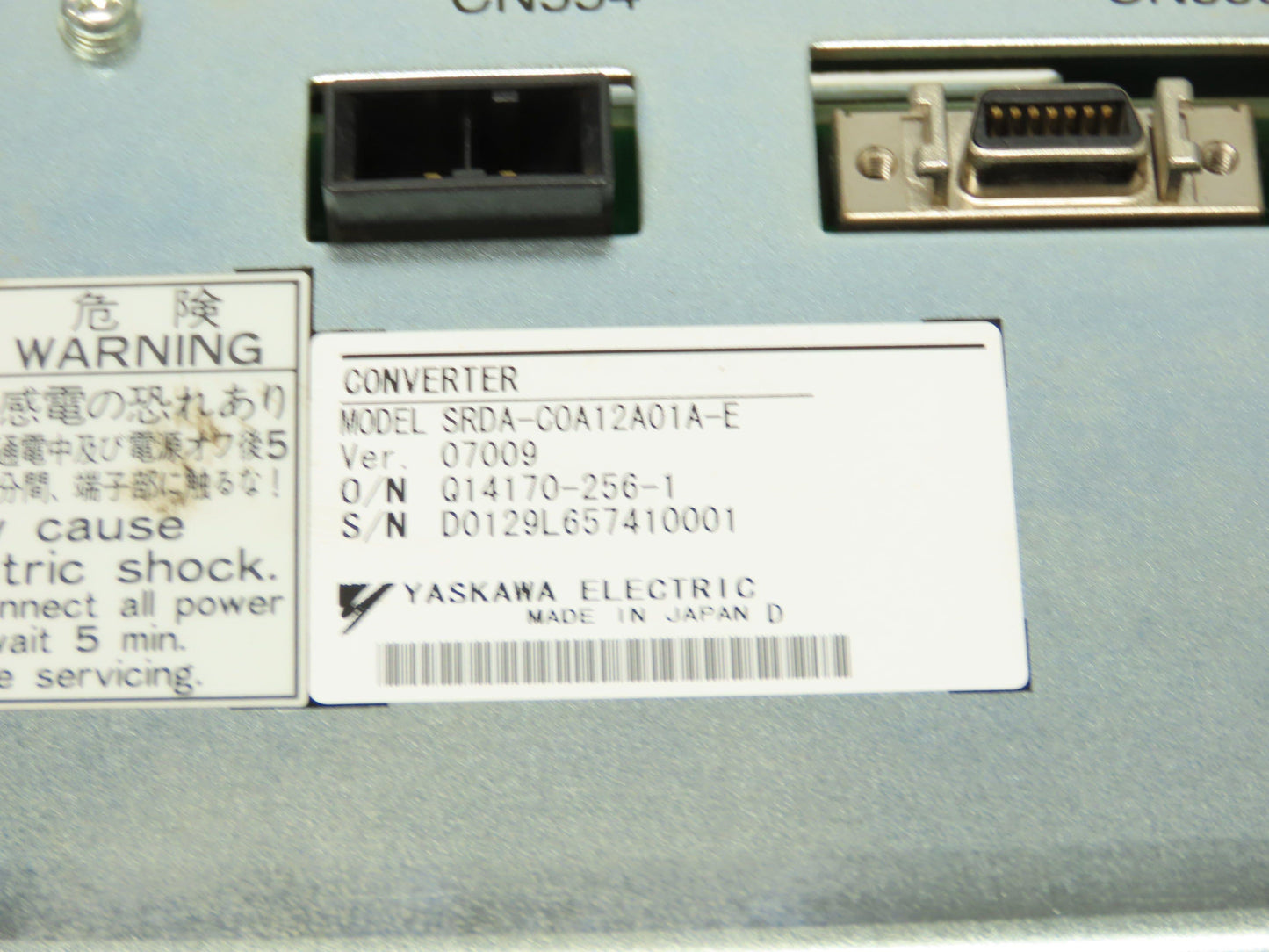 Yaskawa SRDA-MH6 Servo Pack JZRCR-YSV02-41 Servo Driver Controller