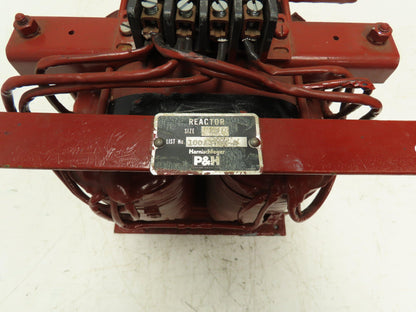 P&H Harnischfeger 100A3768-8 Crane Control Reactor Assembly Size XX