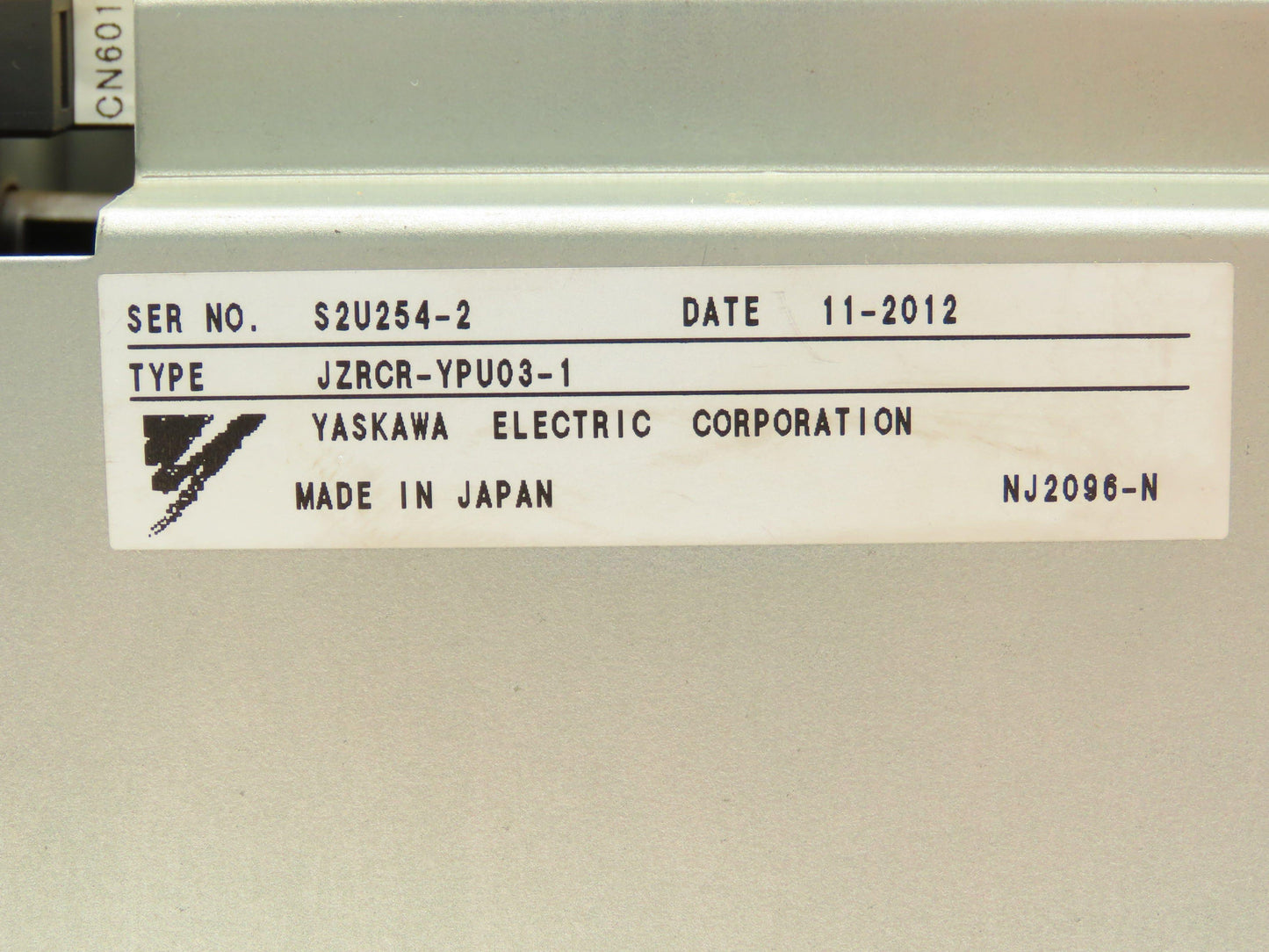 Yaskawa JARCR-YPC01-2 Robot Servo Power Supply Contactor Relay