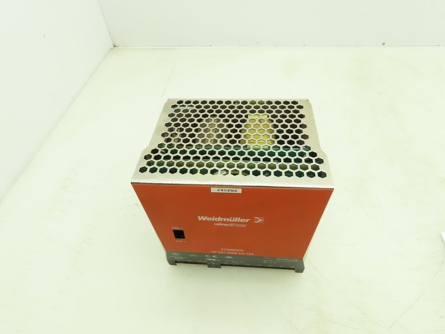 Weidmuller 870868000 Power Supply CP SNT 250W 24VDC 10A