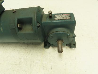 Dodge Reliance 56WM16A Gearmotor 50:1 Reducer 3/4Hp 230/460V 3PH 56C Dual Output