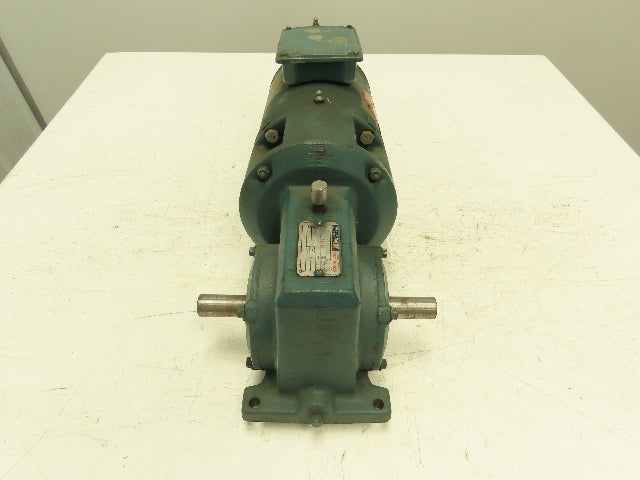Dodge Reliance 56WM16A Gearmotor 50:1 Reducer 3/4Hp 230/460V 3PH 56C Dual Output