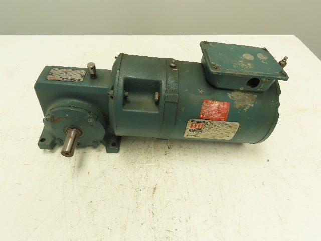 Dodge Reliance 56WM16A Gearmotor 50:1 Reducer 3/4Hp 230/460V 3PH 56C Dual Output