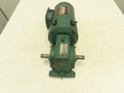 Dodge Reliance Gearmotor 50:1 Reducer 1/2Hp 230/460V 3PH FB56C Dual Output