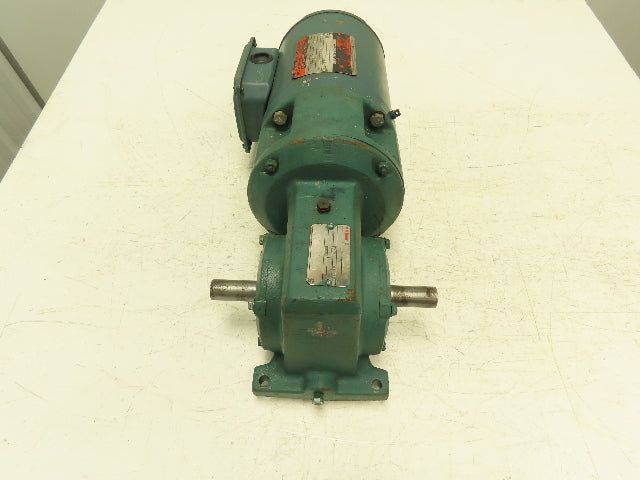 Dodge Reliance Gearmotor 50:1 Reducer 1/2Hp 230/460V 3PH FB56C Dual Output