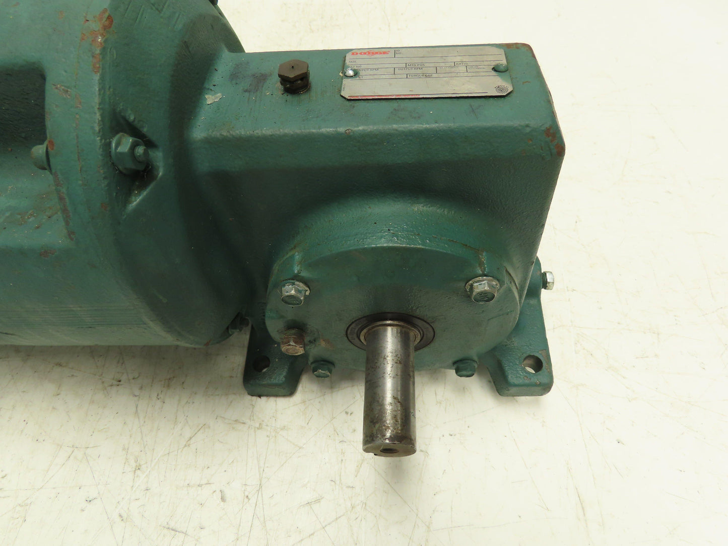 Dodge Reliance Gearmotor 50:1 Reducer 1/2Hp 230/460V 3PH FB56C Dual Output
