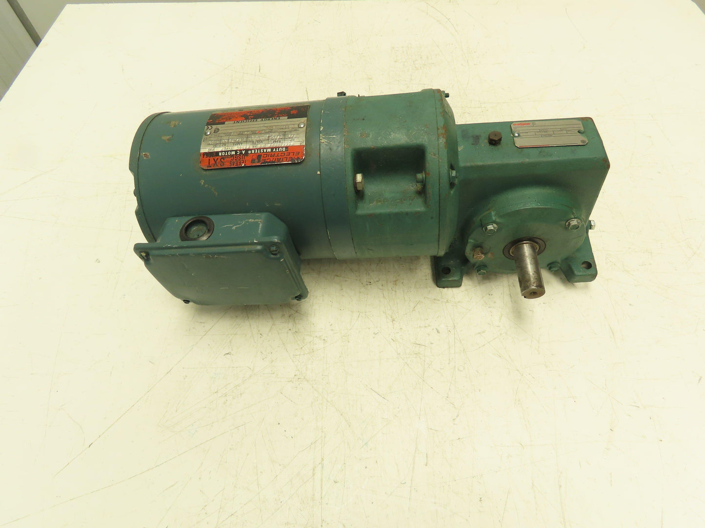 Dodge Reliance Gearmotor 50:1 Reducer 1/2Hp 230/460V 3PH FB56C Dual Output
