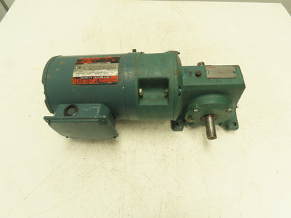 Dodge Reliance Gearmotor 50:1 Reducer 1/2Hp 230/460V 3PH FB56C Dual Output