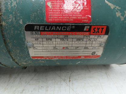 Dodge Reliance FB56WM16A Gearmotor 50:1 Reducer 3/4Hp 460V 3PH 56C Dual Output