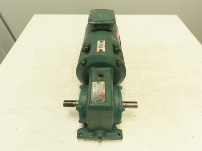 Dodge Reliance FB56WM16A Gearmotor 50:1 Reducer 3/4Hp 460V 3PH 56C Dual Output