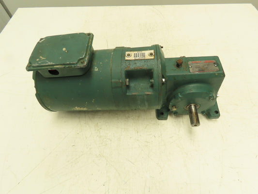 Dodge Reliance FB56WM16A Gearmotor 50:1 Reducer 3/4Hp 460V 3PH 56C Dual Output