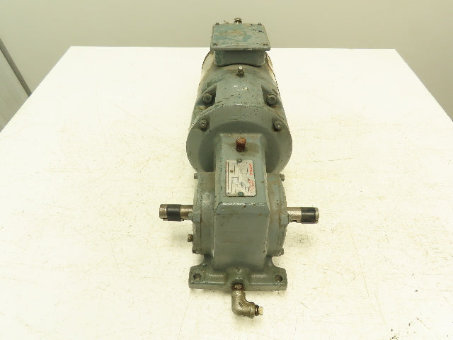 Dodge Reliance 56WM16A Gearmotor 50:1 Reducer 1/2Hp 230/460V 3PH 56C Dual Output