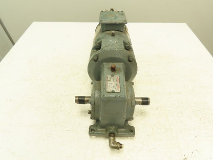 Dodge Reliance 56WM16A Gearmotor 50:1 Reducer 1/2Hp 230/460V 3PH 56C Dual Output