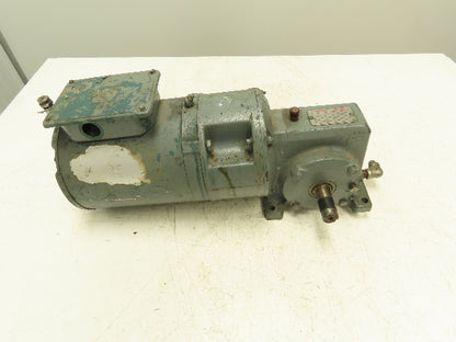 Dodge Reliance 56WM16A Gearmotor 50:1 Reducer 1/2Hp 230/460V 3PH 56C Dual Output