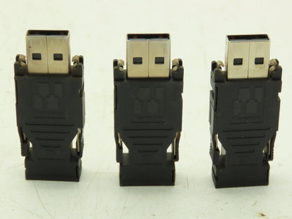Yaskawa CBL-YRC020-1 Mechatrolink Terminal Connector Terminator Plug Lot of 3