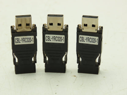 Yaskawa CBL-YRC020-1 Mechatrolink Terminal Connector Terminator Plug Lot of 3