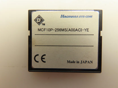 Hagiwara MCF10P-256MS Memory Card PLC Servo Data DS3.32.00A