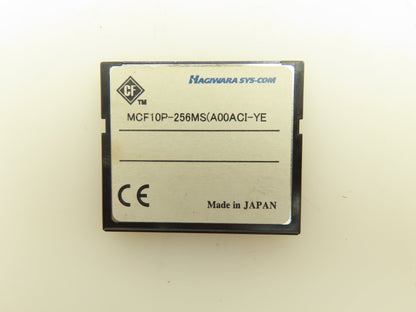 Hagiwara MCF10P-256MS Memory Card PLC Servo Data DS3.32.00A