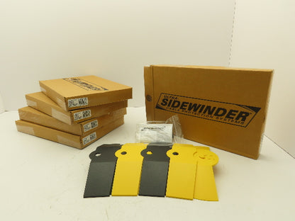 Ultratech 1831 Ultra-Sidewinder 1' Cable Protector Medium Extension ABS Lot of 5