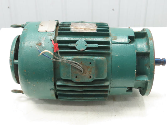 GE 213TTFS7907ABW Severe Duty AC Motor 7.5Hp 3475 RPM 230/460V 3PH TEFC 213T