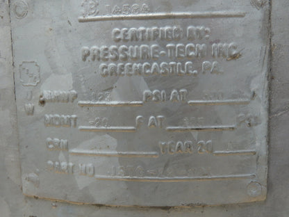 John Wood Hydro Pneumatic Tank 80 Gallon 125PSI 500° F Galvanized