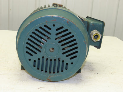 Reliance Electric P18G4901 AC Motor 5Hp 3475 RPM 230/406V 3PH 184T TEFC Foot Mt