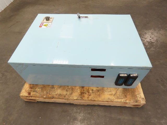 Electrical Enclosure Control Panel 1100x750x350mm Wall Mount Dual Backplate