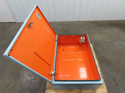 Electrical Enclosure Control Panel 1100x750x350mm Wall Mount Dual Backplate