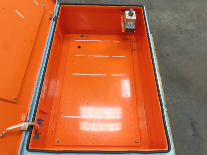 Electrical Enclosure Control Panel 1100x750x350mm Wall Mount Dual Backplate