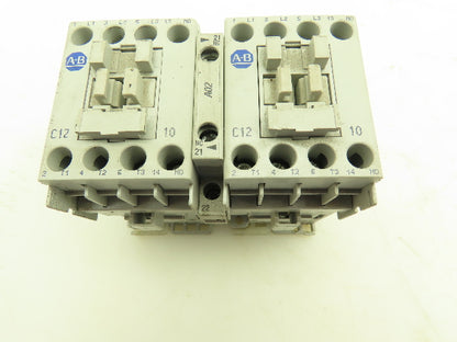 Allen Bradley 104-C12B22 Reversing Motor Starter Contactor 3 Pole 600V 480V Coil