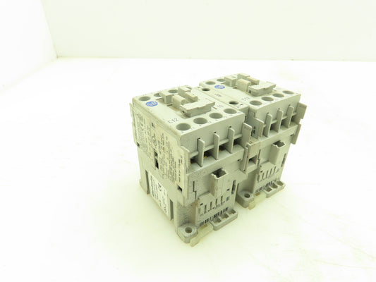 Allen Bradley 104-C12B22 Reversing Motor Starter Contactor 3 Pole 600V 480V Coil